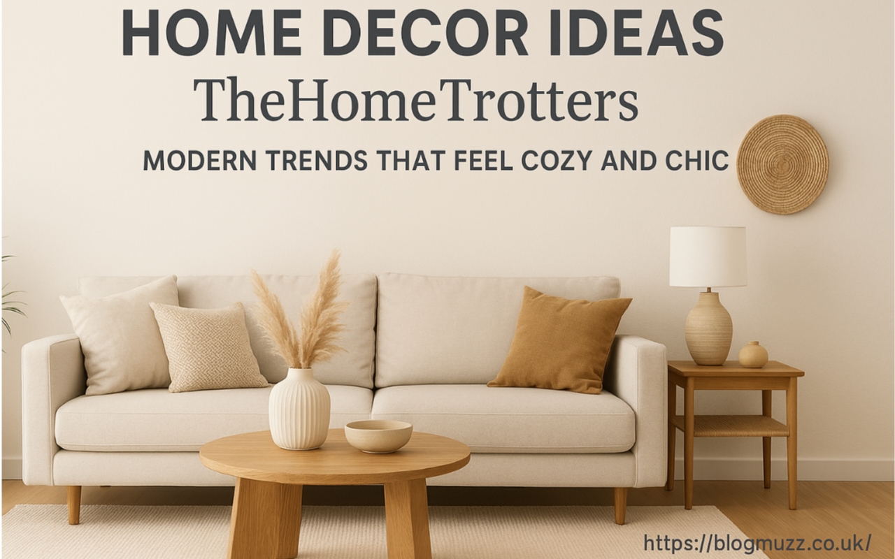 Home Decor Ideas TheHomeTrotters: Modern Trends That Feel Cozy and Chic