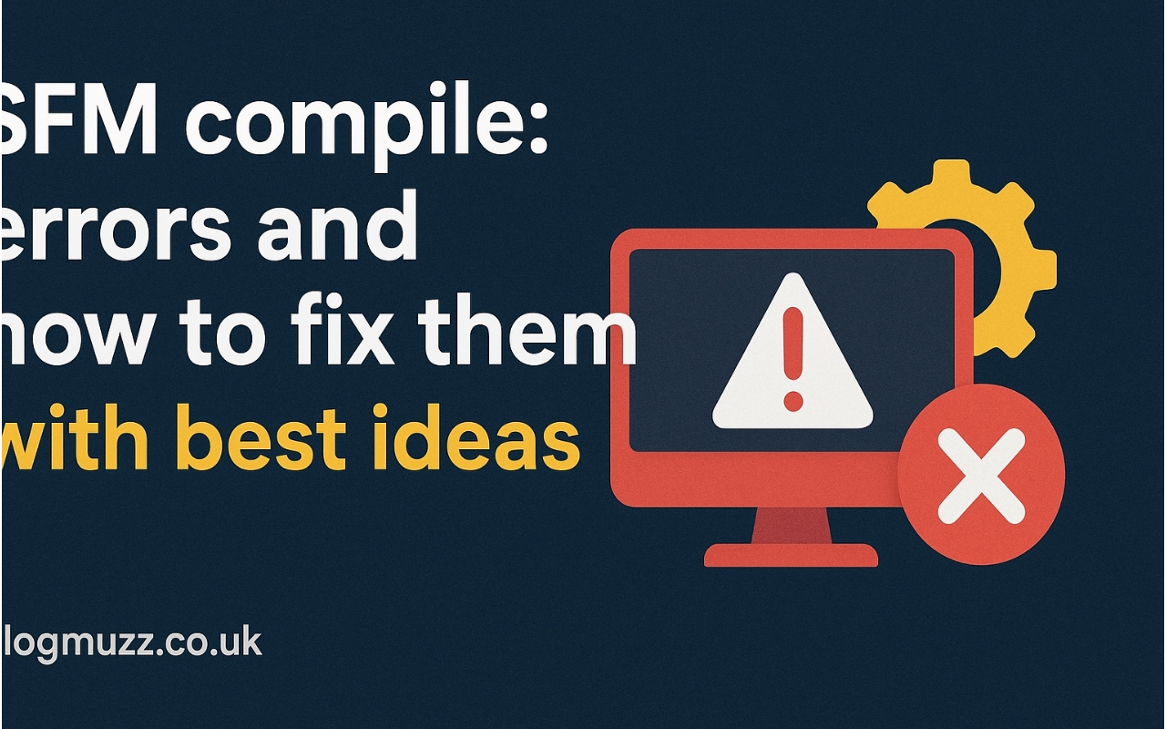 SFM Compile: Errors and How to Fix Them